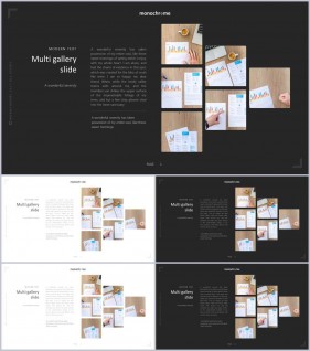 PPT레이아웃 행렬형  고급스럽운 POWERPOINT탬플릿 사이트