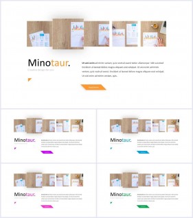 PPT레이아웃 위아래형  발표용 POWERPOINT탬플릿 디자인