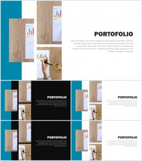 PPT레이아웃 좌우형  매력적인 POWERPOINT테마 다운로드