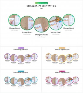 PPT레이아웃 중심축형  시선을 사로잡는 POWERPOINT탬플릿 디자인