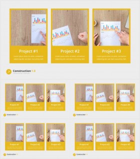 PPT레이아웃 중심 대칭형  프레젠테이션 POWERPOINT배경 제작