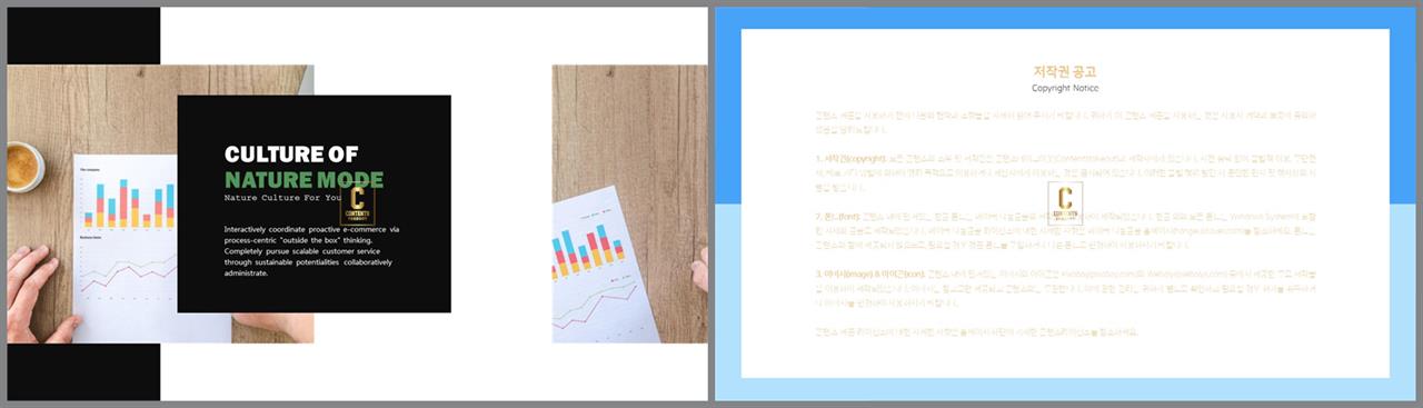 PPT레이아웃 자유형  프레젠테이션 PPT테마 만들기 상세보기