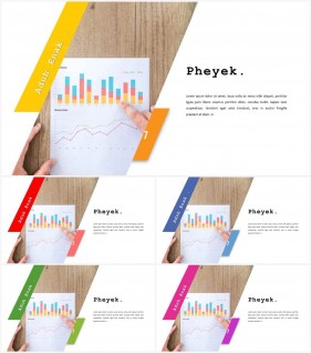 PPT레이아웃 경사형  매력적인 피피티서식 다운로드