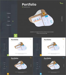 PPT레이아웃 유선형  다양한 주제에 어울리는 POWERPOINT탬플릿 만들기